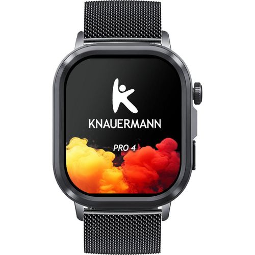Knauermann PRO 4 (2026) Smartwatch mit Anruf & SOS Funktion