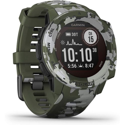 Garmin Instinct GPS Smartwatch, wasserdicht, mit Herzfrequenzmessung, Fitness- & Sportfunktionen, Outdoor GPS Tracker