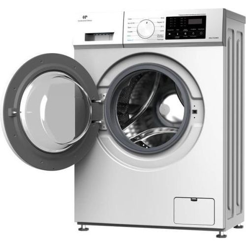 Frontlader-Waschmaschine – CONTINENTAL EDISON – CELL712IW3 – 7 kg – Induktion – 60 cm – 1200 U/min – Weiß.