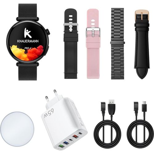 Knauermann PRO 4 Mini (2026) Smartwatch mit Anruf & SOS Funktion