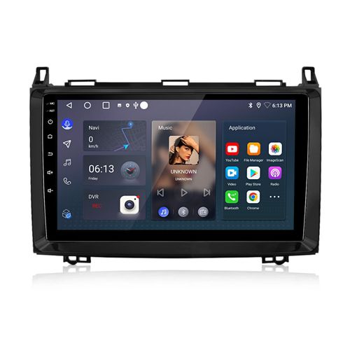 Hexinex Android Auto Multimedia System für Mercedes A/B-Klasse W169 W245 WIFI Version, 4GB+64GB, Android 15, 8-Core