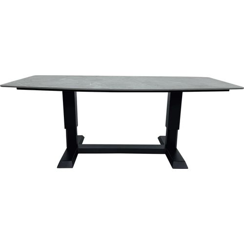 casa NOVA Lifttisch RIVA BHT 180x51x90 cm grau