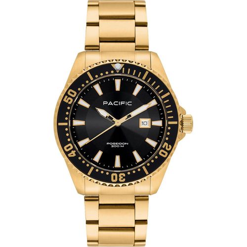 Uhr Pacific Herren Gold Pacific-PC00968