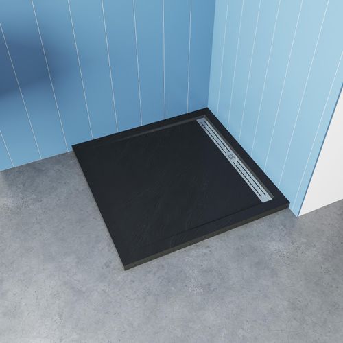 90mm Abfluss Duschtasse Duschwanne Duschtasse aus Kunststein