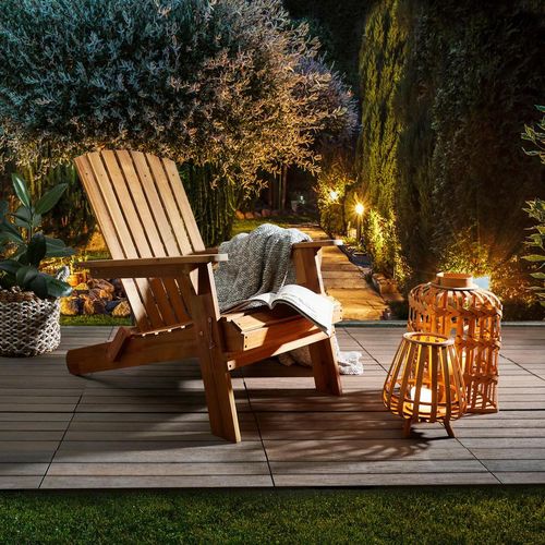 Ambia Garden Gartensessel, Akazie, Holz, Akazie, vollmassiv, eckig, 73x93x91 cm, wetterfest, Gartenmöbel, Gartenstühle, Gartenstühle