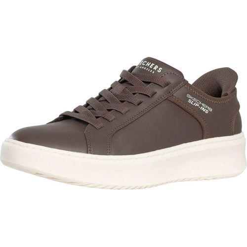 Skechers Slip-Ins Court Break Double Vented Sneakers, Braun 45.5 EU