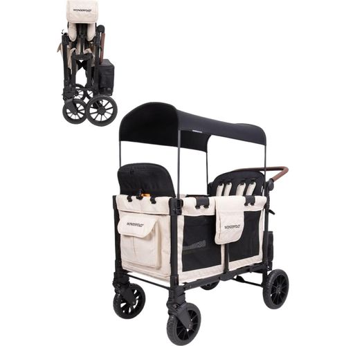 Wonderfold W4 Luxe Pro KinderVan für 4 Kinder, Wonderfold:Sandy Beach