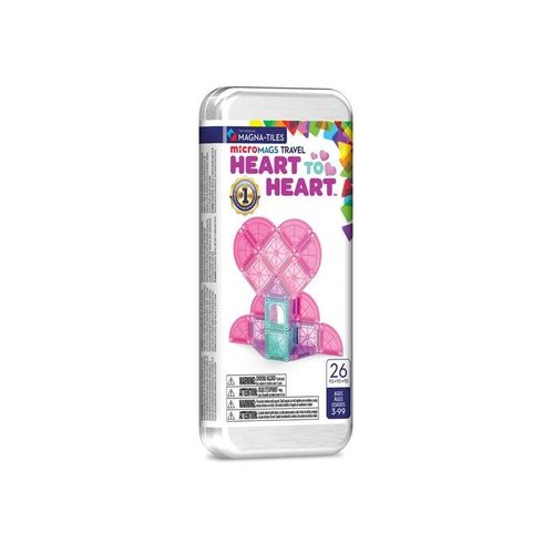 Magna-Tiles Heart to Heart Travel Set 26 pcs