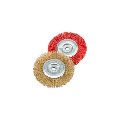 Fugenbürste AL-KO "MB 2010", rot, Ø:10cm, Nylon, Stahl, Reinigungsbürsten, Fugenbürste