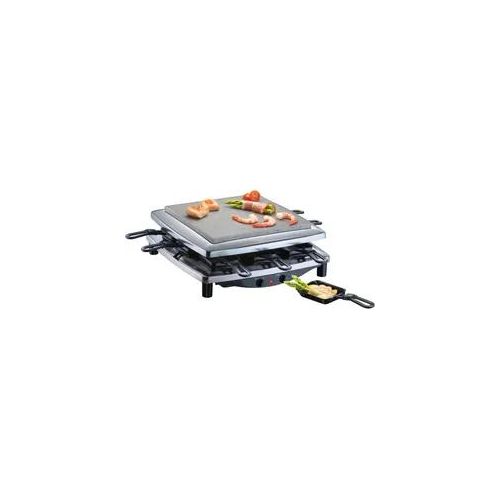 STEBA Raclette "RC 3 plus chrom", silber (chrom), B:36cm H:14cm T:36cm, Raclettes