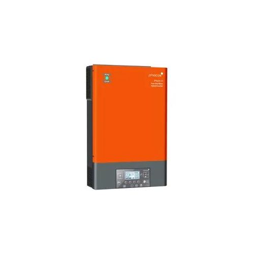 Wechselrichter PHOCOS "Phocos PSW-H-3KW-230/24V", orange (orange, grau), B:30,9cm H:47,8cm L:14,3cm, Kunststoff, Metall, Polychlorierte Biphenyle (PCB), Wandler, Ladegerät