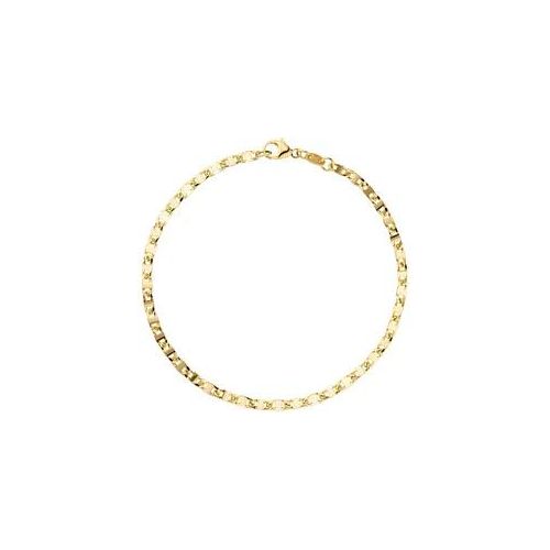 Goldarmband JOBO, gelb (gelbgold 585), Armbänder, Damen, 19cm, Gelbgold 585, Goldarmband, 585 Gold 19 cm