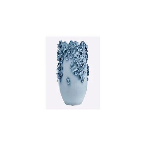 Bodenvase KARE DESIGN, blau, B:25cm H:50cm T:25cm, Vasen