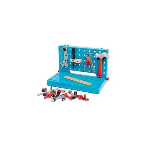 Spielwerkzeug BRIO "Builder Werkbank-Koffer", blau (türkis), Spielwerkzeug, Kinder, FSC - schützt Wald
