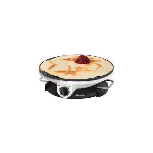 STEBA Crêpesmaker "CR 32", schwarz-weiß (weiß, schwarz), B:33cm H:10,5cm T:33,5cm, Crepesmaker