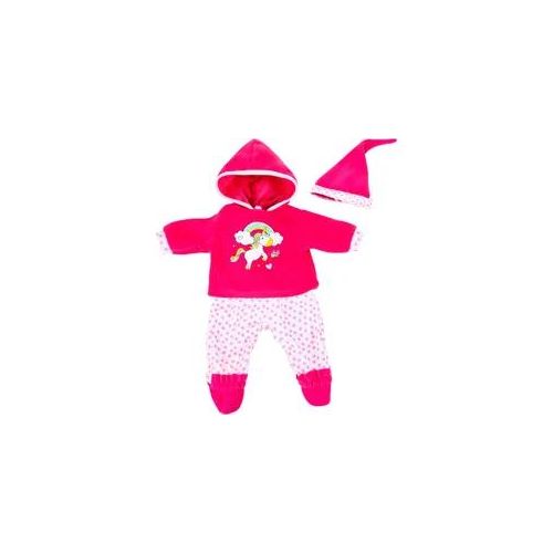 Puppenkleidung BAYER "Hose Einhorn 46 cm", pink (pink, weiß), Puppenkleidung, Kinder
