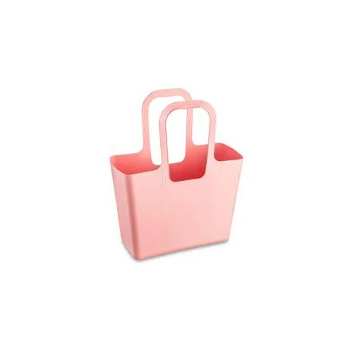 Einkaufsshopper KOZIOL "TASCHE XL", rosa (blush), B:44cm H:54cm T:21,5cm, Kunststoff, Einkaufskörbe, Einkaufsshopper, Kunststoff