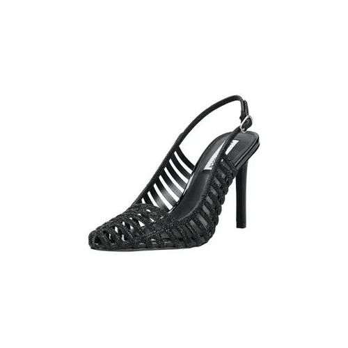 High-Heel-Pumps STEVE MADDEN "STEVE MADDEN Pumps Textil", Damen, Gr. 38, schwarz, Textil, Schuhe