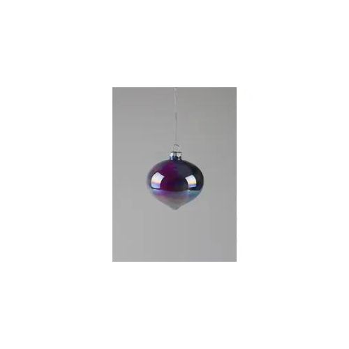 Dekokugel AM DESIGN "Weihnachstsdekoration aus Glas", irisierend, H:8cm, Glas, Dekofiguren, 6er Set