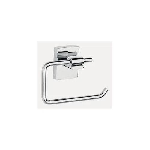 Toilettenpapierhalter TESA "Toilettenpapierhalter 1x tesa klaam Toilettenpapierhalter", chrome, B:13,5cm H:15,5cm L:8,5cm, Toilettenpapierhalter