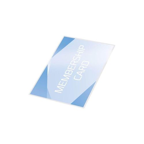 GBC Card Laminating Pouch - 100-pack - glossy - 65 x 95 mm - lamination pouches