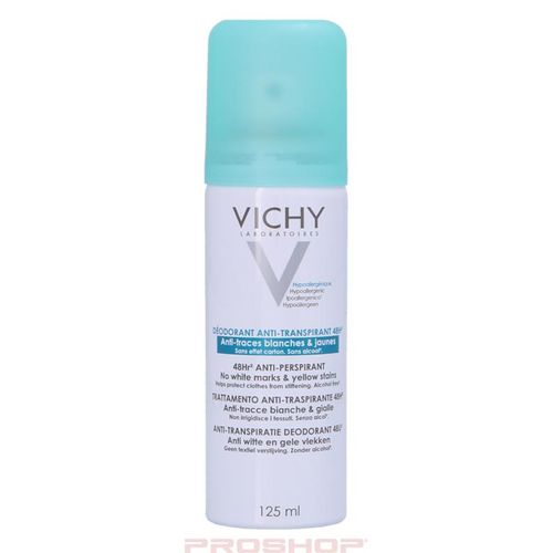 Vichy 48H Anti-Transpirant Anti-Traces Deo Spray - 125 ml