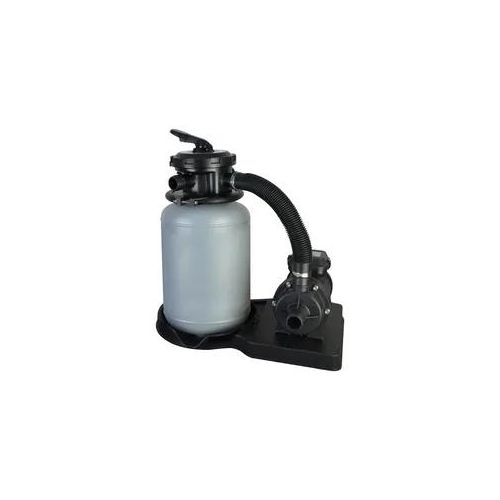 Sandfilteranlage SUMMER FUN "SF 122", grau (grau, schwarz), B:30cm H:56cm L:50cm, Kunststoff, Filteranlagen, 4000 l/h