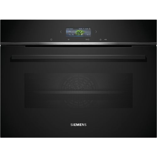 SIEMENS Einbaubackofen "CB734G1B1", Energieeffizienz: A+ (A+++-D), schwarz, B:59,4cm H:45,5cm T:54,8cm, Backöfen, Einbaubackofen