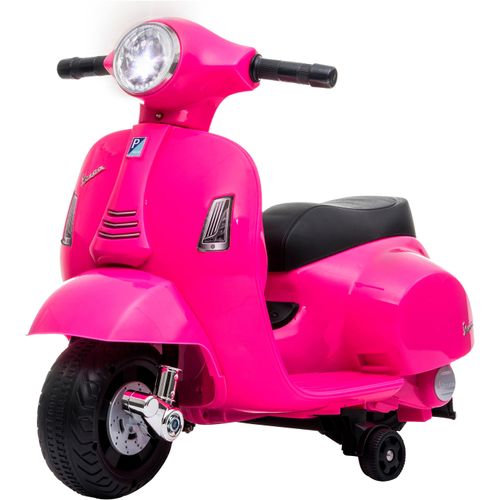 Elektro-Kinderroller JAMARA "Ride-on Vespa Mini, Li-Power 8.4", pink, Elektro-Kinderfahrzeuge, KinderB:38cm H:52cm T:66,5cm, Elektro-Kinderroller, mit Licht und manueller Hupe, B:38cm H:52cm T:66,5cm