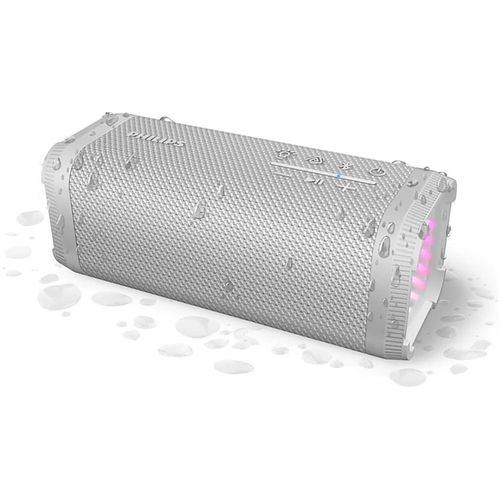 PHILIPS Bluetooth-Lautsprecher "TAS2000", weiß, B:7,1cm H:18,1cm T:7,1cm, Lautsprecher, Bluetooth-Lautsprecher