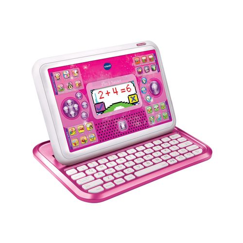 Kindercomputer VTECH "School & Go, 2 in 1 Tablet", pink, Kindercomputer, KinderB:26cm H:4cm T:18cm, Kindercomputer, B:26cm H:4cm T:18cm