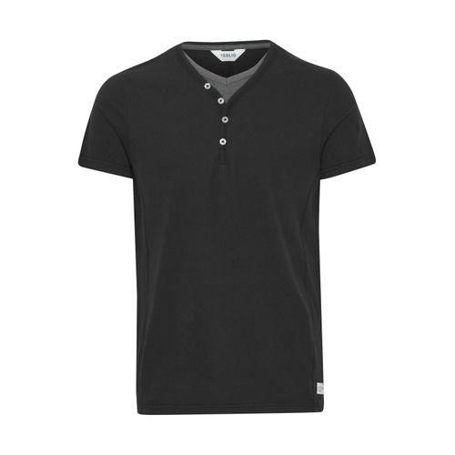Layershirt SOLID "Layershirt SDDorian", Herren, Gr. S, schwarz, Obermaterial: 60% Baumwolle CO. 40% Polyester PES., Shirts Layershirt