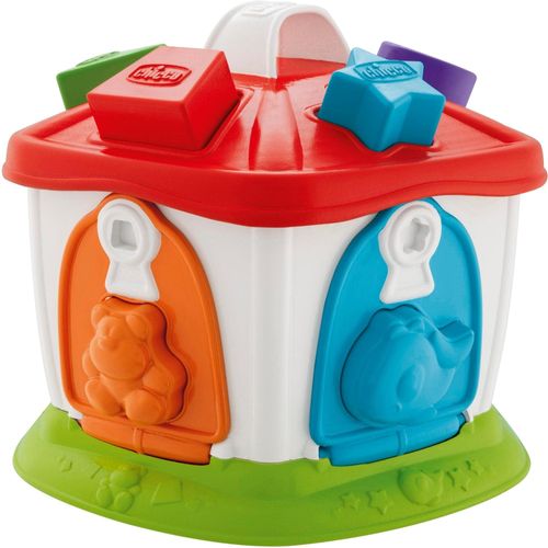 Steckspielzeug CHICCO "2-in-1 Tierchen Zirkus", bunt, Steckspielzeug, BabyB:23cm H:19cm T:23cm, Kunststoff, Steckspielzeug, B:23cm H:19cm T:23cm