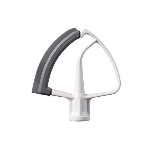 KITCHENAID Flexibler Flachrührer "5KFE5T", grau (weiß, grau), B:15cm H:15,4cm T:3,4cm, Küchenmaschinen-Rührelemente, Flexibler Flachrührer