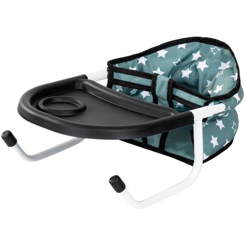 Puppenmöbel BAYER "Puppen-Tischsitz grün", grün (grün sterne), Puppenmöbel, KinderB:23,7cm H:18cm T:36,6cm, Puppenmöbel, B:23,7cm H:18cm T:36,6cm