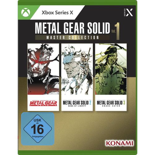 KONAMI Spielesoftware "Metal Gear Solid Master Collection Vol. 1", bunt (ohne farbbezeichnung), Xbox Series X, Spielesoftware, Spielesoftware
