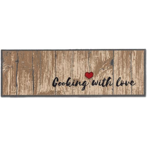 Küchenläufer ASTRA "Miabella 1669" Gr. 17, braun, B:50cm H:7mm L:150cm, Kunstfaser, Teppiche, Küchenläufer, waschbar