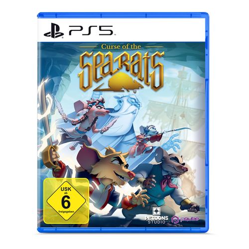 PQUBE Spielesoftware "Curse of the Sea Rats", bunt (ohne farbbezeichnung), PlayStation 5, Spielesoftware, Spielesoftware