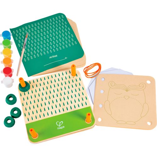 Kreativset HAPE "Kunst-Set Blumenpresse", bunt, Kreativsets, Kinder, Kreativset