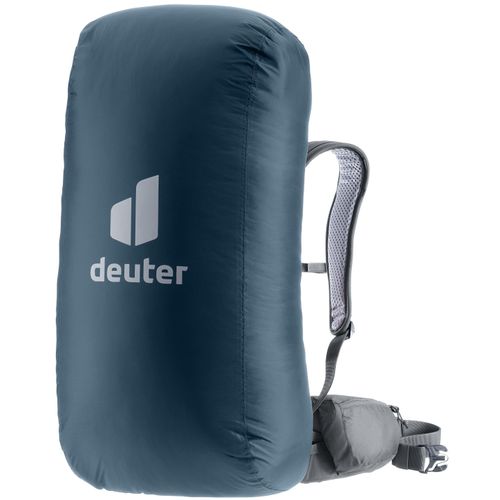 Rucksack-Regenschutz DEUTER "Raincover II 30-50 L", blau (ara), Regenschutz, Kunststoff, Rucksack-Regenschutz, mit reflektierenden Elementen, mit Kordelzug