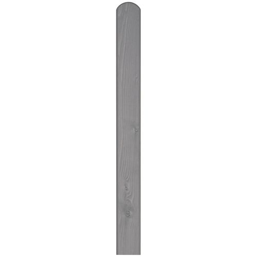 Zaunpfosten BM MASSIVHOLZ, grau, B:9cm H:100cm T:9cm, Holzwerkstoff, Zaunpfosten, Zaunpfosten, Fichte, 9x9x100 cm
