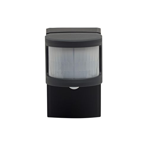 HOMEMATIC IP Bewegungsmelder "Bewegungsmelder mit Schaltaktor - außen", grau (anthrazit), H:9,7cm, Sensoren, Bewegungsmelder