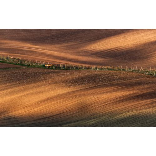 Fototapete PAPERMOON "Felder", bunt, B:4,5m L:2,8m, Vlies, Tapeten, Fototapete