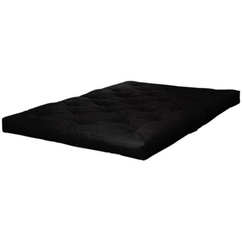 Futonmatratze KARUP DESIGN "Coco Futon, 16 cm hoch, mehrere Größen, handgefertigt", schwarz, B:140cm H:16cm L:200cm, Bezug Matratze: 100% Baumwolle, Matratzen, Futonmatratze, Aus Baumwolle und einem Kern aus Kokosfaser. Made in Europe