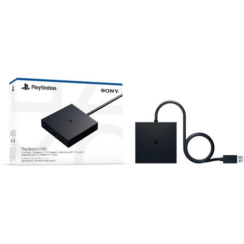 PLAYSTATION 5 Adapter "PlayStation VR2 PC", schwarz, B:7,9cm H:7,9cm T:1,7cm, Adapter, Adapter