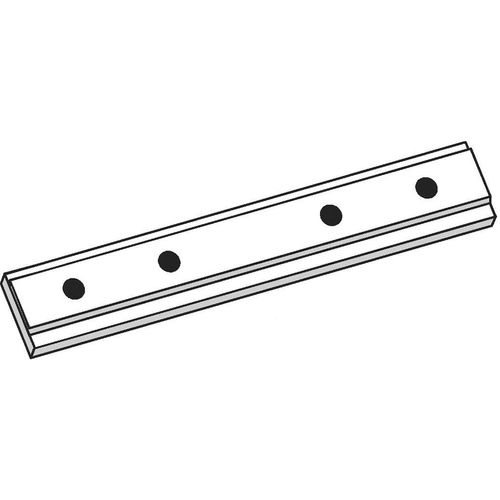 Profilverbinder für Flächenvorhangschiene GARESA "Profil 100" Gr. 1, weiß, Blacklist, Sichtschutzbefestigungen, Profilverbinder für Flächenvorhangschiene, Profilverbinder zum Verbinden von 2 Innenlaufprofilen von "Garesa"