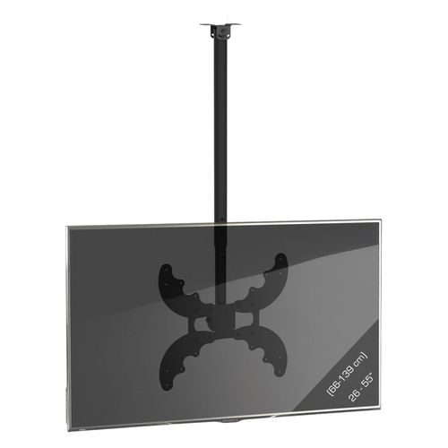 VCM TV-Deckenhalterung "TV Deckenhalterung B-DX 400 höhenverstellbar 52-70", schwarz, Gerätehalterungen, TV-Deckenhalterung