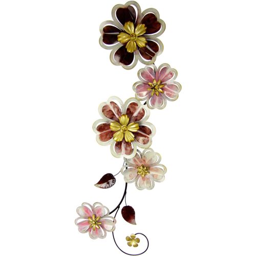 Wandbild I.GE.A., rosa (farbe bild(er): rosa), B:32cm H:92cm, Metall, Bilder, Wandbild