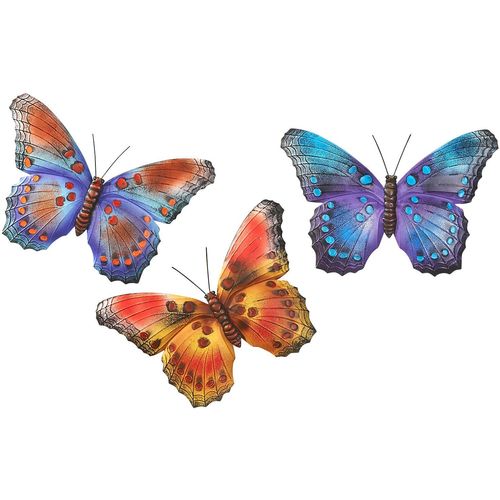 Wanddekoobjekt LOCKER "Wandobjekt", bunt, B:42cm H:29cm T:2cm, Metall, Wanddekoobjekte, Wanddekoobjekt