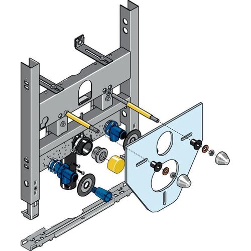 Geberit Huter Montageelement Wandbidet für Trockenbau, 1 Stk.